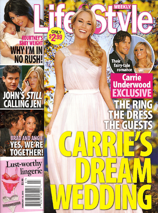 Illustration for article titled This Week In Tabloids: Angie Has "Claws" In Johnny; Taylor Swift Sleeps In Mayer's Suite